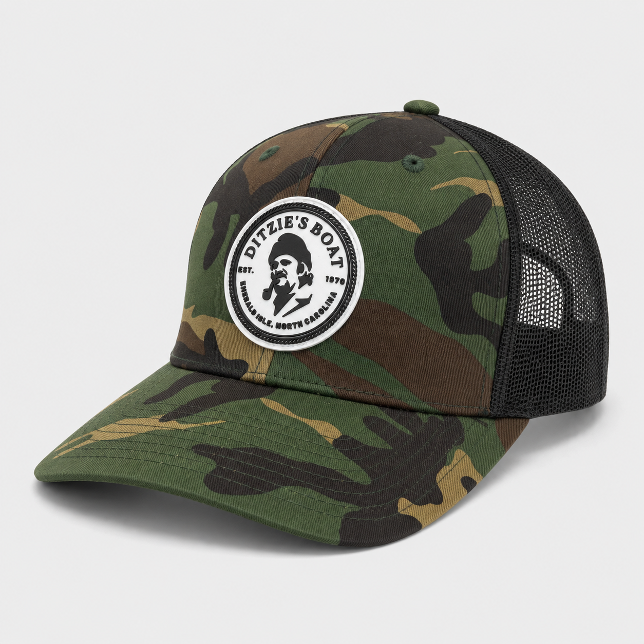 Ditzie's Boat Logo Trucker Hat