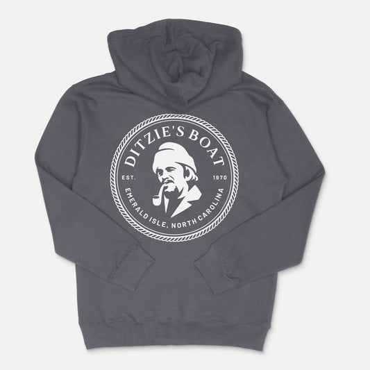 Ditzie's Boat Logo Graphic Hoodie