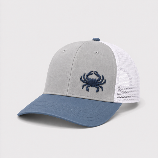Blue Crab Trucker Hat